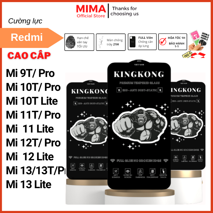 Screen Protector for Xiaomi 13T /13T Pro/ Mi 13 Lite, Xiaomi 12T /12T Pro/ Mi 12Lite, Xiaomi 11T /11T Pro/ Mi 11Lite, Mi 10T /10T Pro/ Mi 10T Lite, Mi 9T Pro