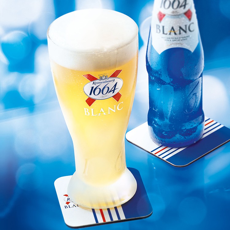 Bia 1664 Blanc - Chai 330ml- 5%