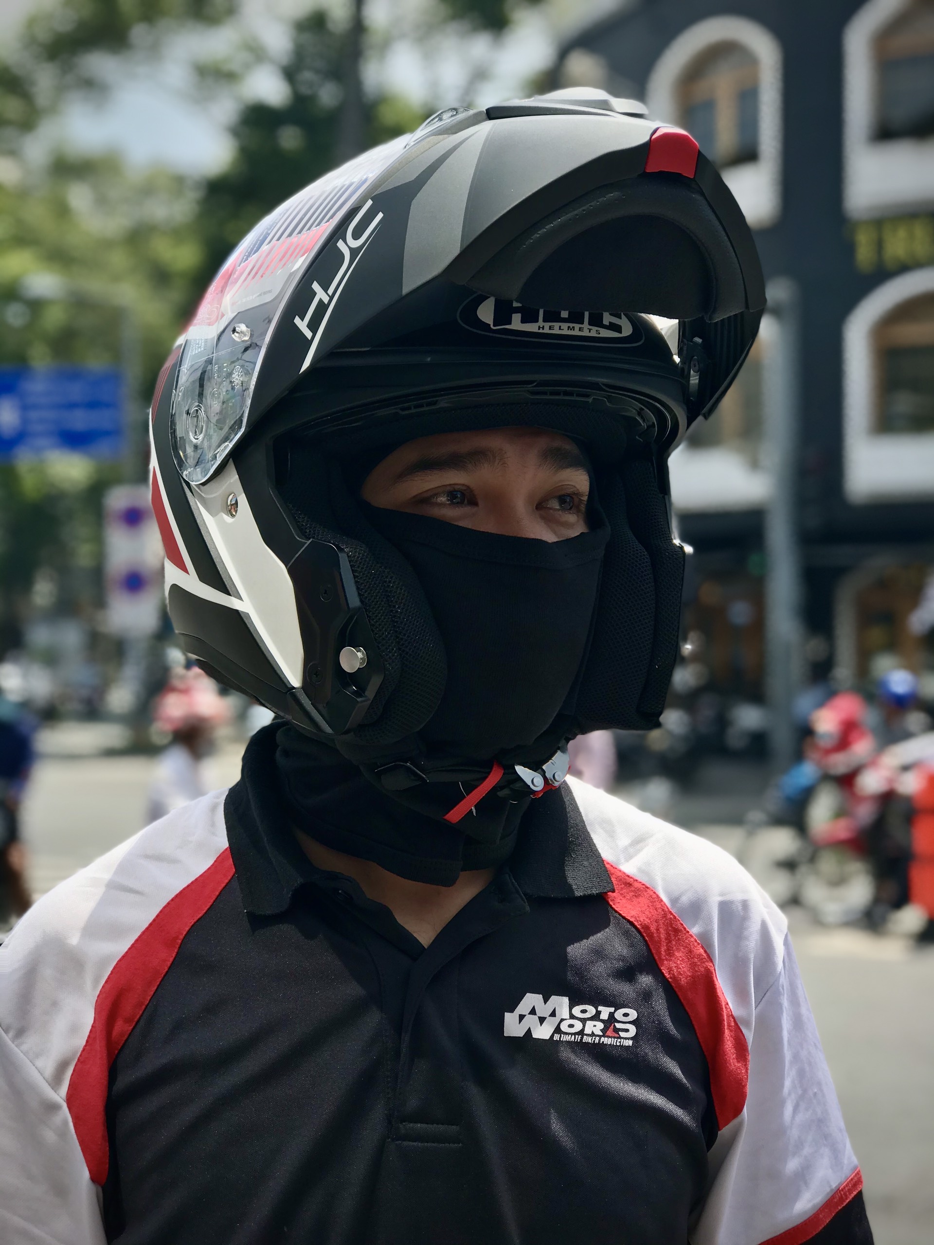 [Motoworld Phân Phối] Khăn Trùm Đầu Oxford OF467 Balaclava Coolmax