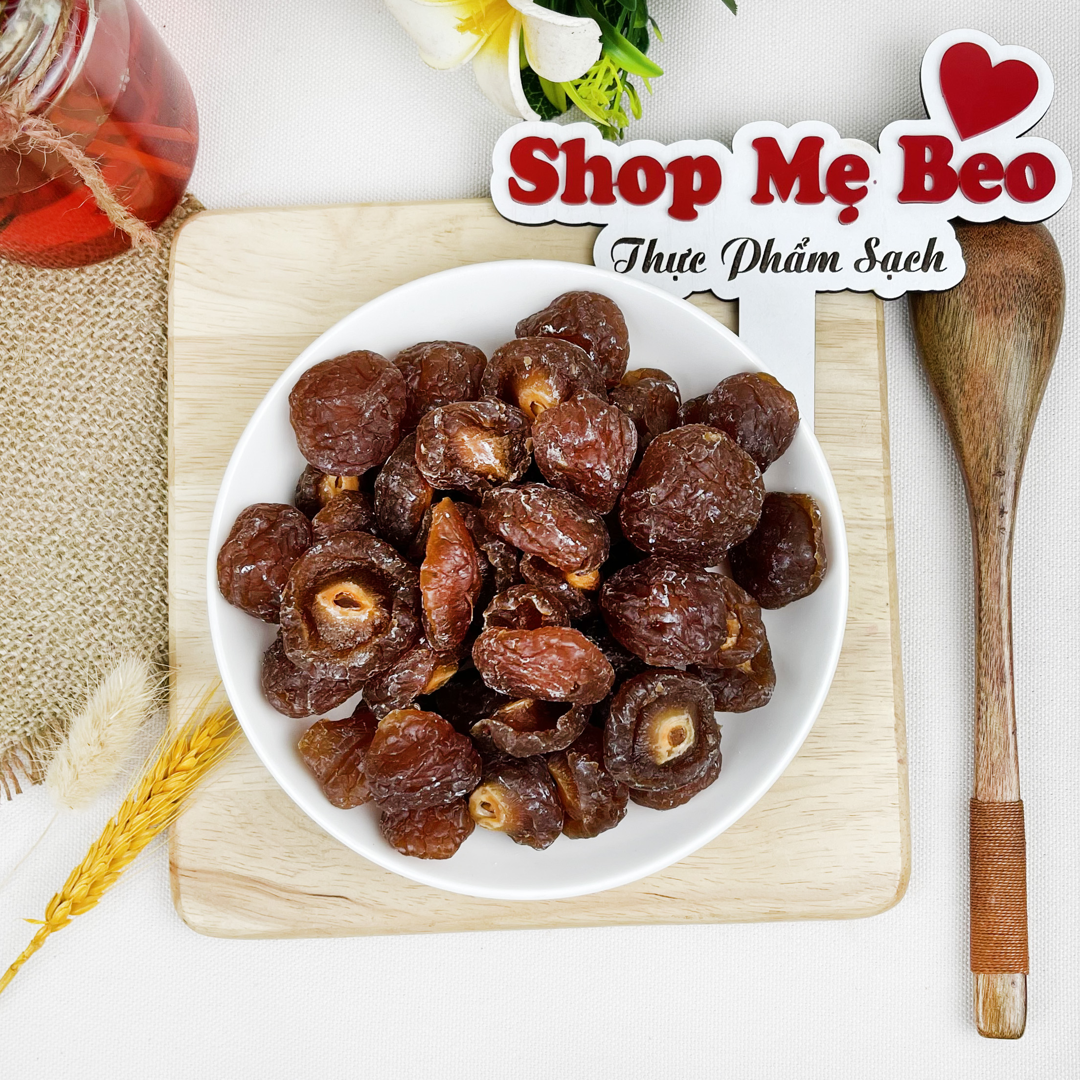 Đào Nâu Phấn Bổ Đôi Sấy Dẻo Đà Lạt