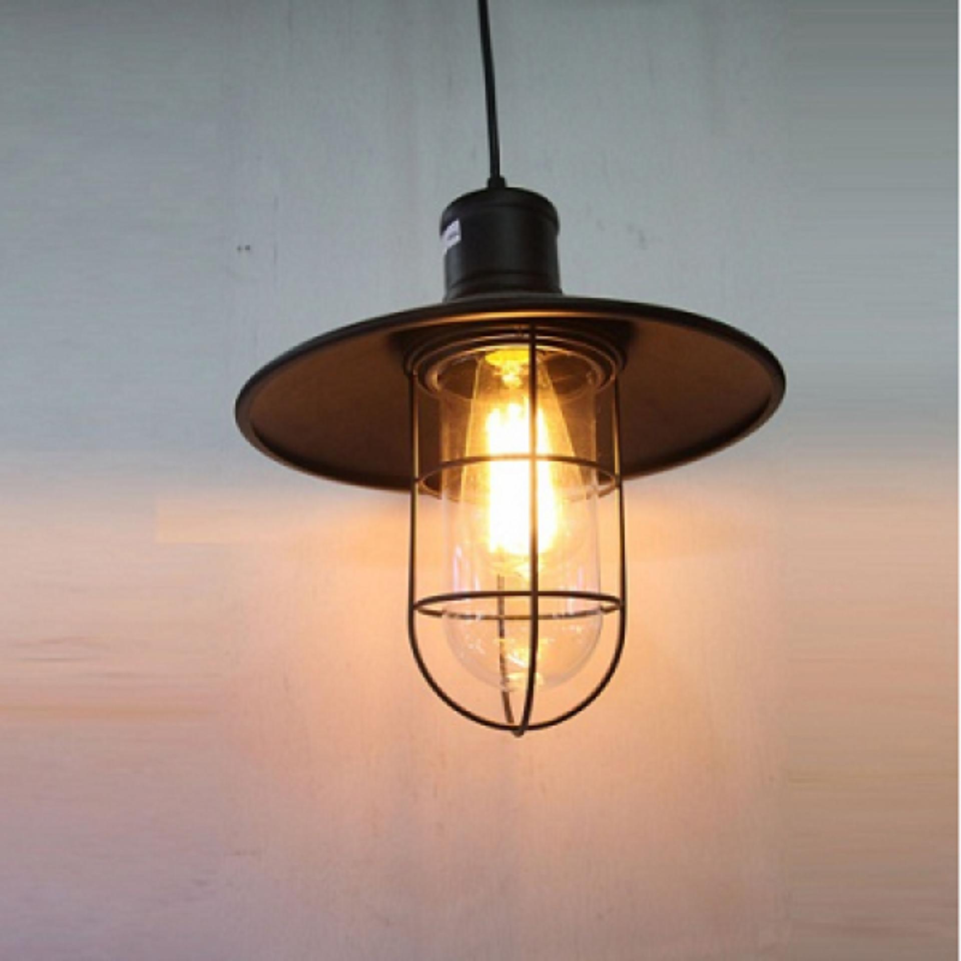Đèn thả trần trang trí nhà quán cà phê THCN66 (Tặng kèm 1 bóng Led Edison 4w)