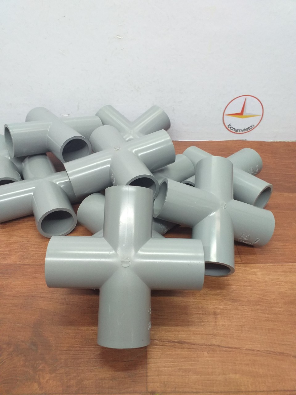 Chữ thập( dấu cộng ) PVC phi 27( 10 cái )