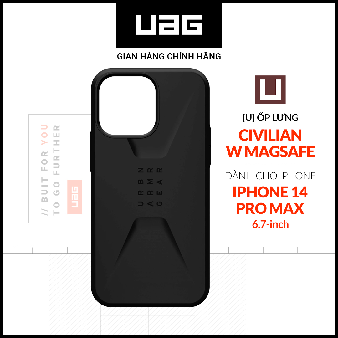 UAG civilian W MagSafe case for iPhone 14 Pro Max [6.7 inch]