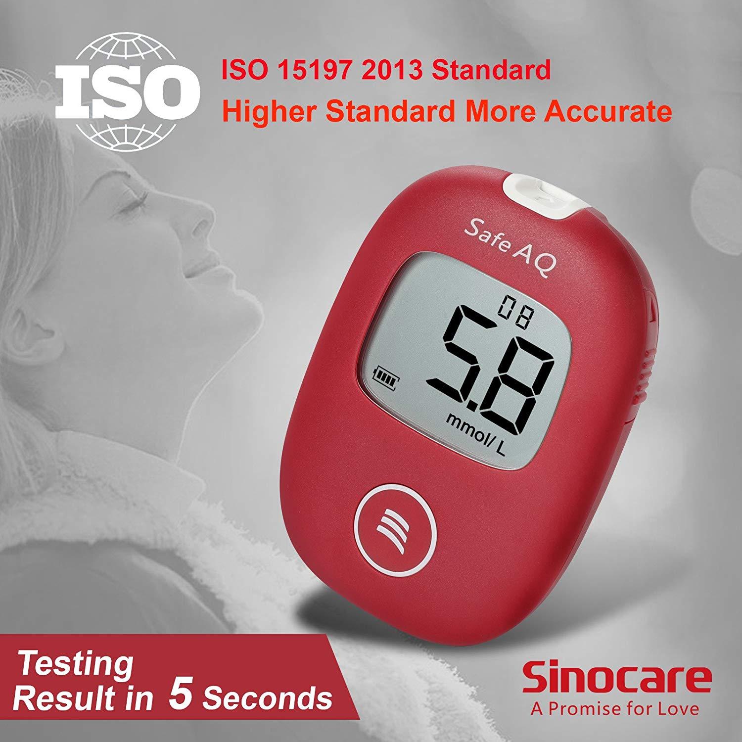 Máy đo đường huyết Safe AQ Sinocare