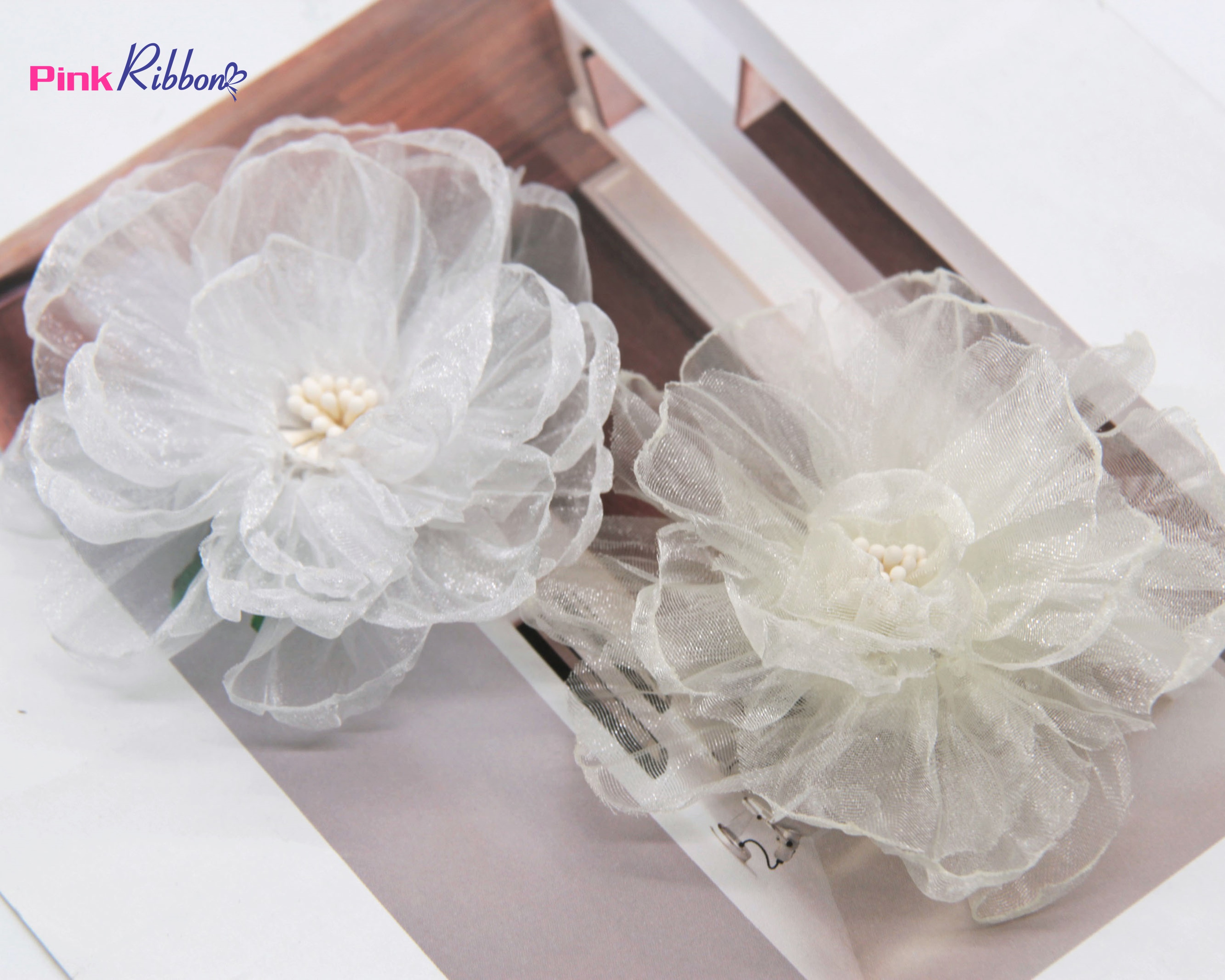 Hoa Voan Nhăn Đường Kính 9Cm
