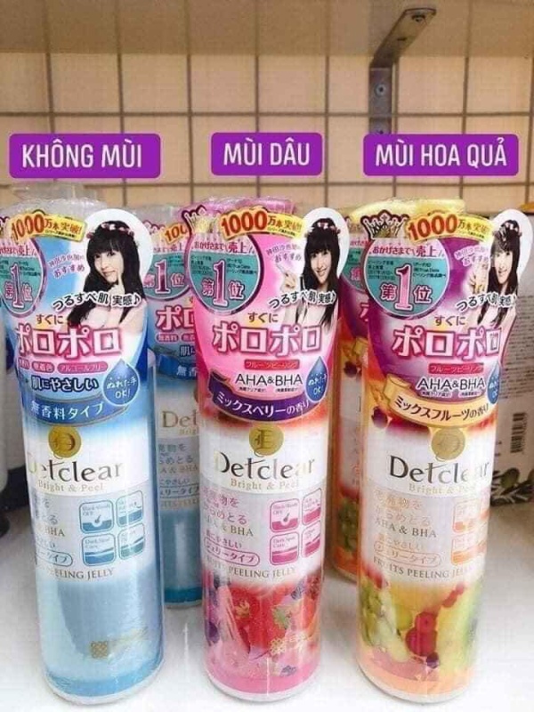 Tấy da chết DETCLEAR - Hàng tiêu dùng nội địa Nhật Bản