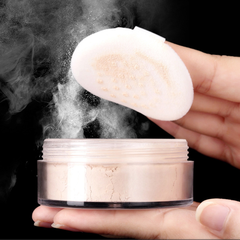Phấn phủ khoáng Hanru Makeup Loose Powder Lasting 12g