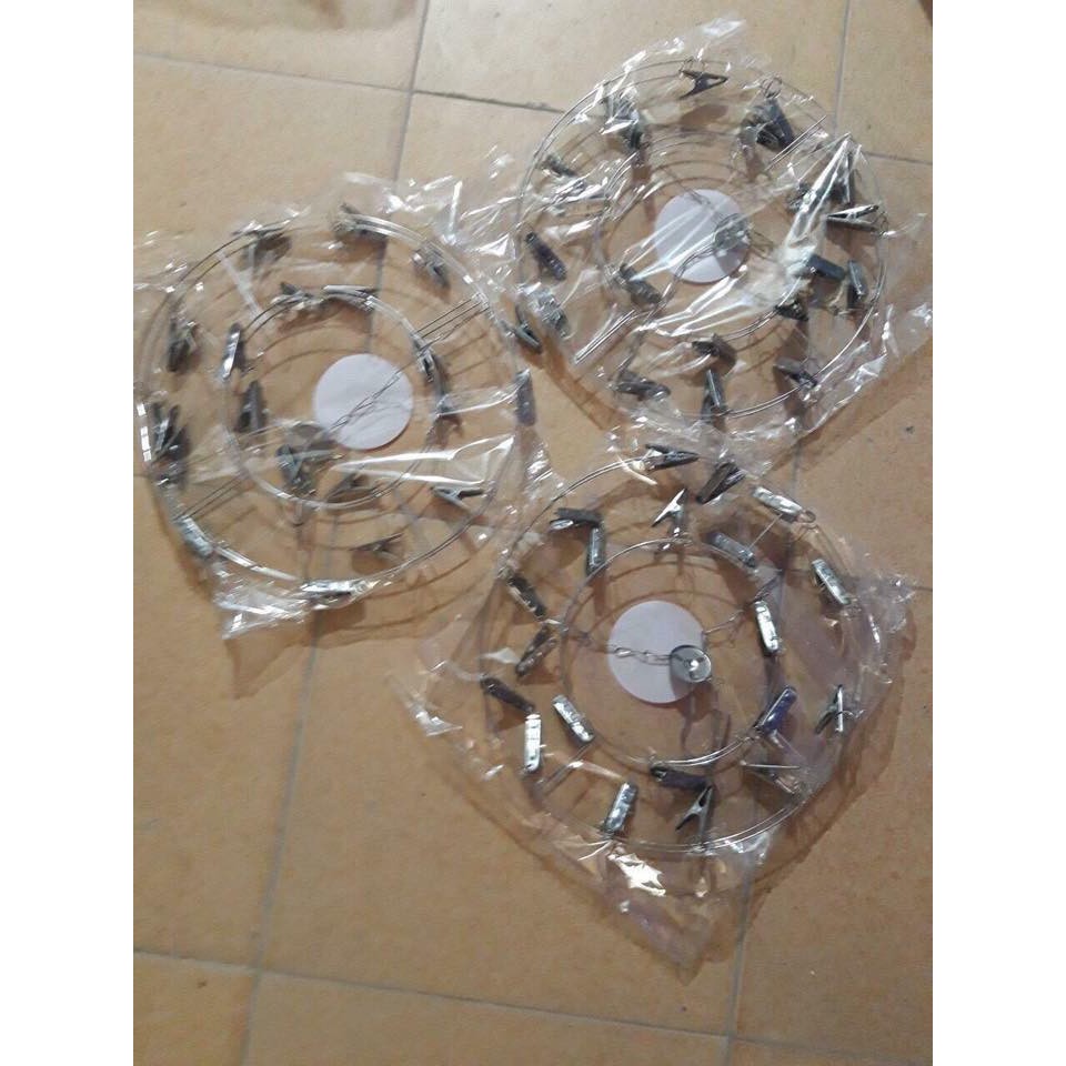 Móc dù (trùm) tròn inox