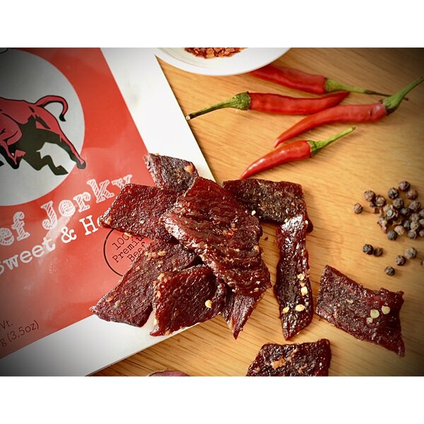 Beef Jerky Khô bò vị Tây Bắc (Hộp 100g)
