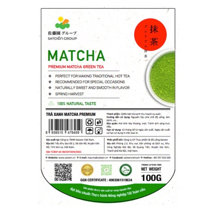 Bột Matcha Premium 100g