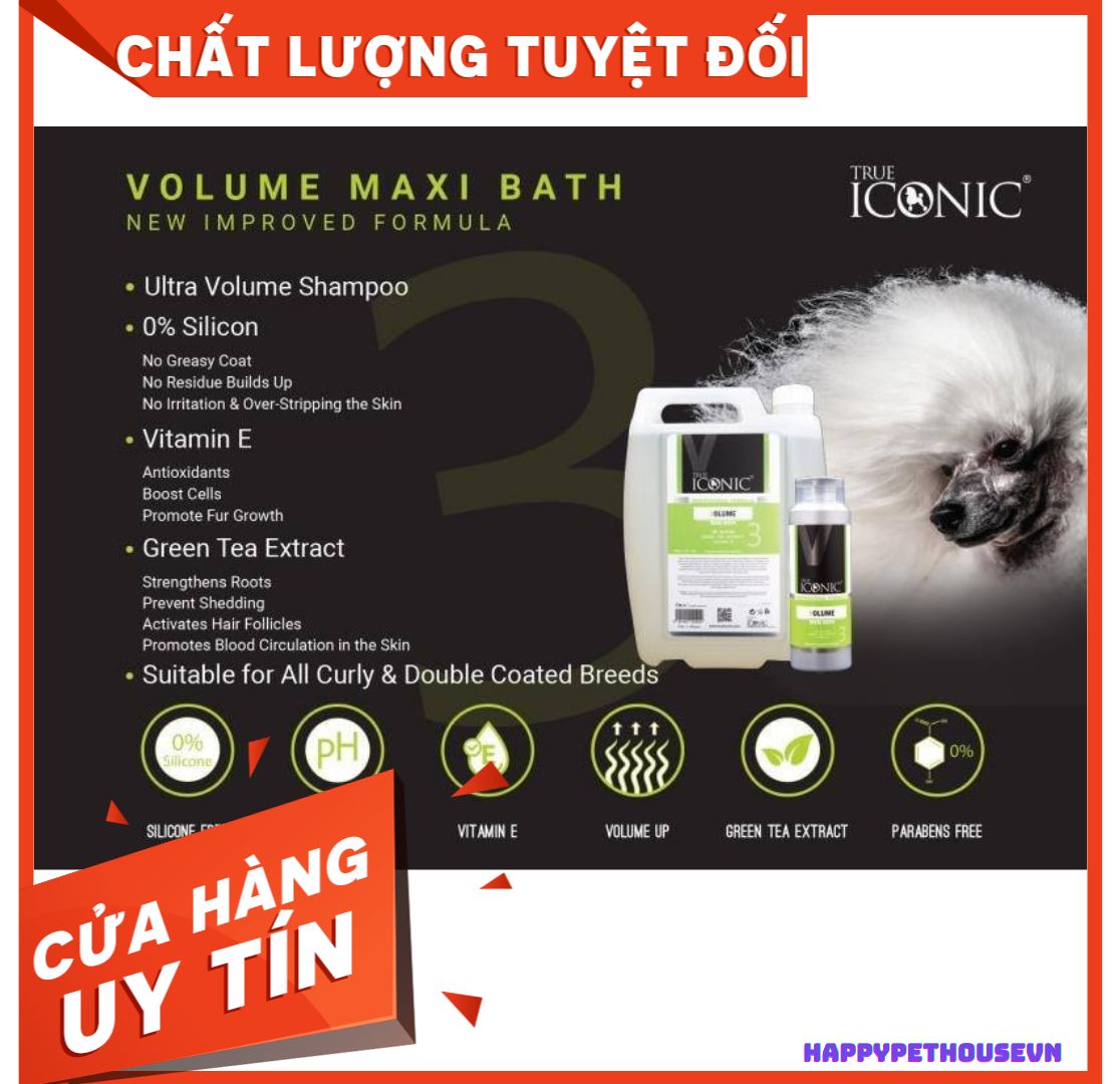 [Chai Chiết] Sữa tắm cao cấp cho thú cưng chó mèo True Iconic