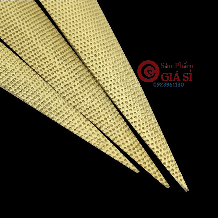 Dũa Bán Nguyệt 8 Inch-Màu Vàng