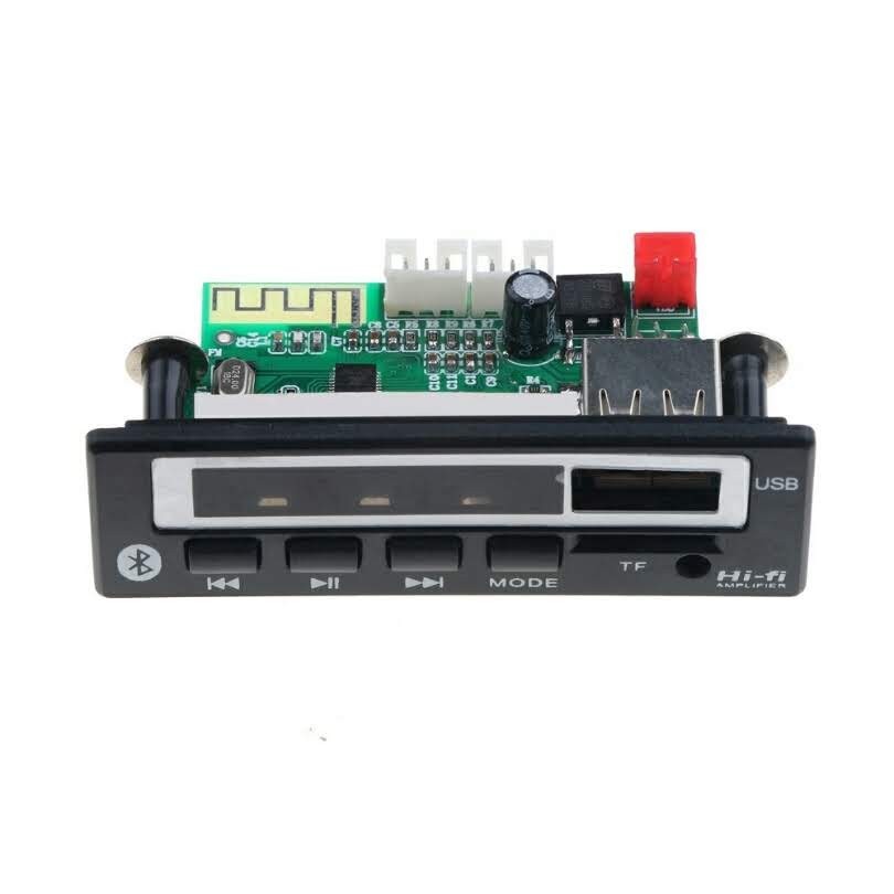 Mạch MP3 Bluetooth 5.0 FM 5V - 12V DC Hi-fi TF