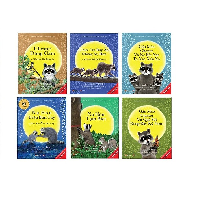 Sách ehon nhật bản picture book song ngữ 3-8 tuổi - gấu mèo chester