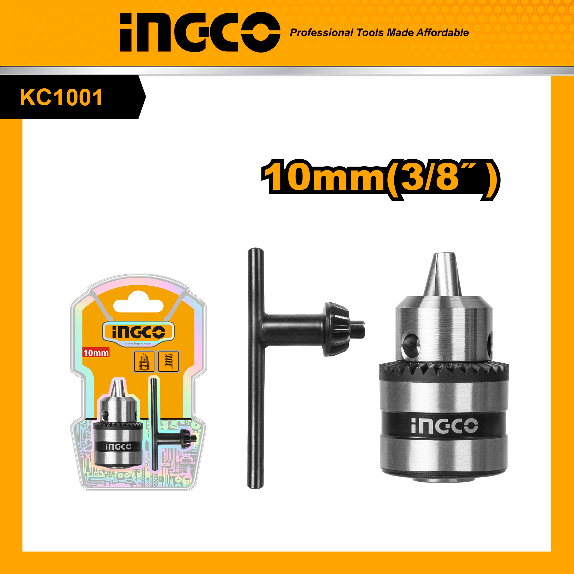 Ingco Kc1001 10mm Socket Head