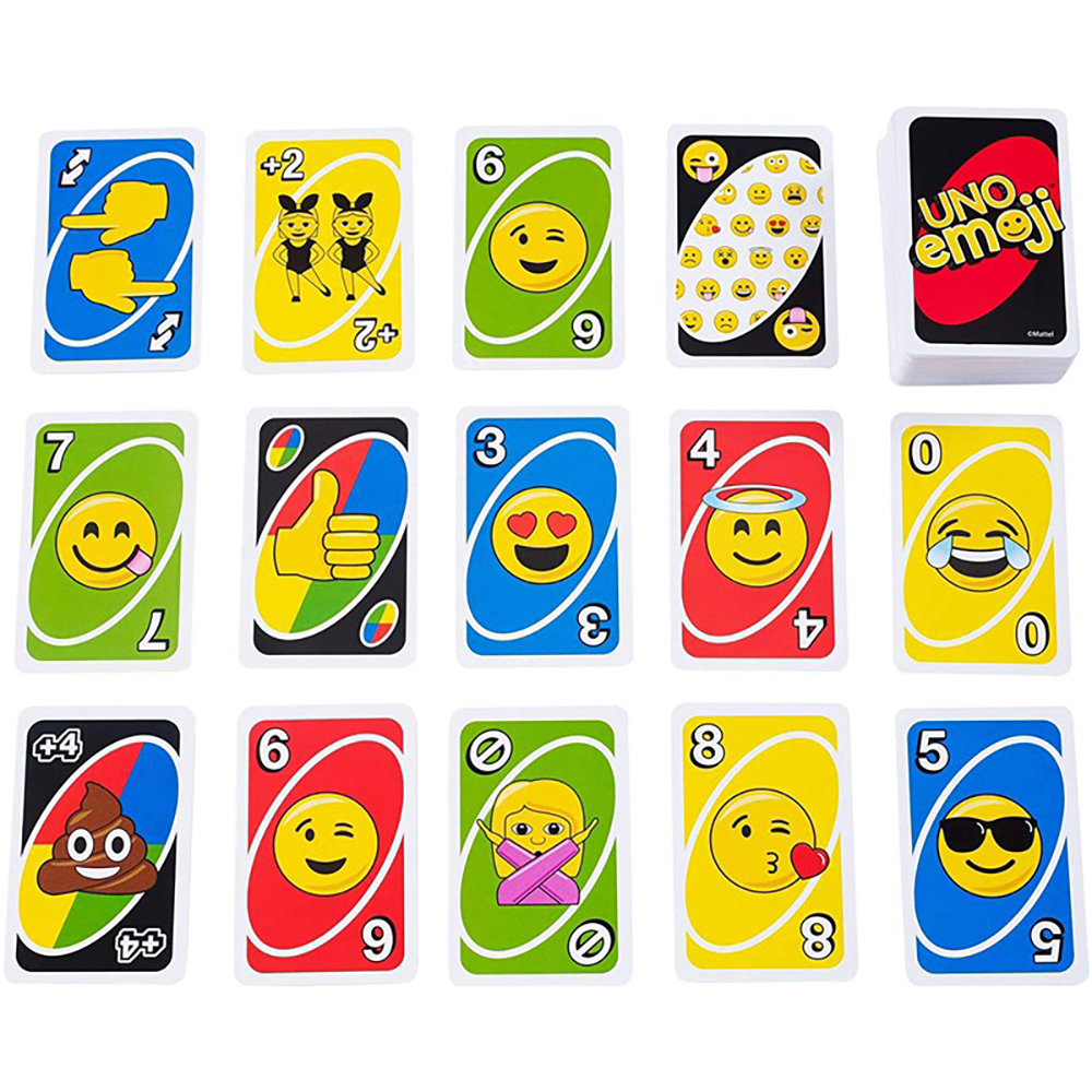 Bộ Bài Board Game UNO Emojis Edition Card Game