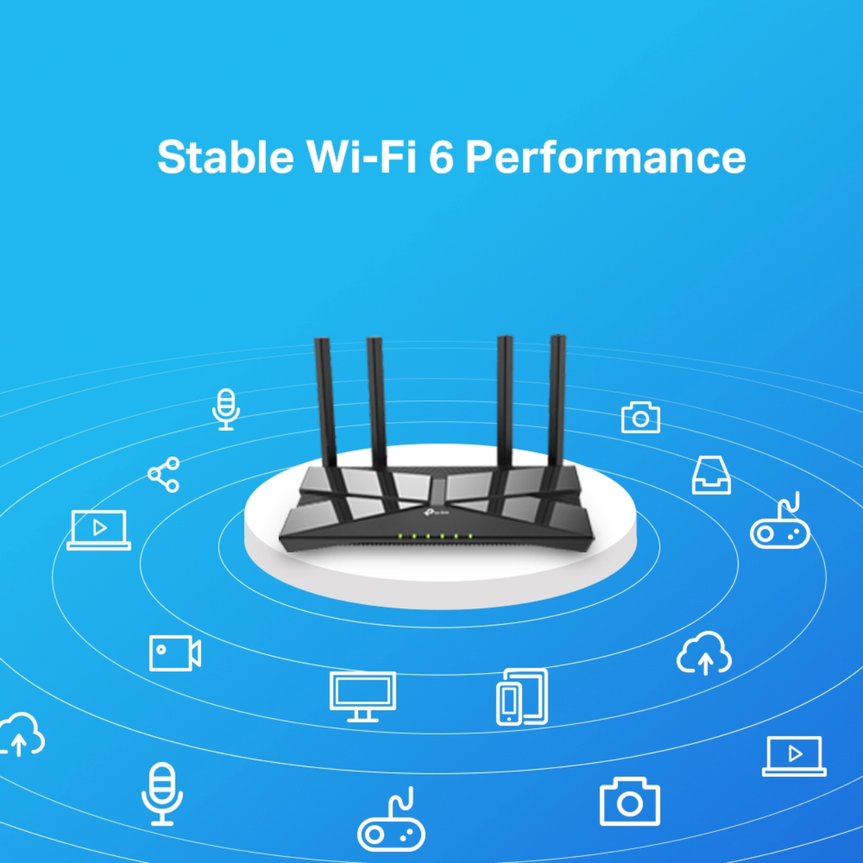 Phát WiFi 6 TP-Link Archer AX1500M - One Mesh