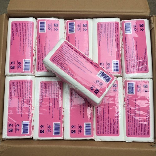 Gói 280 tờ giấy ăn lụa rút cao cấp - giấy ăn