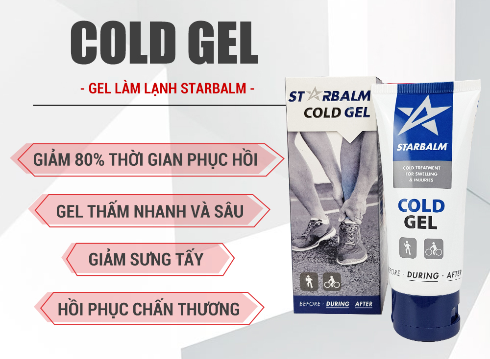 Gel làm lạnh STARBALM Cold Gel 25ml
