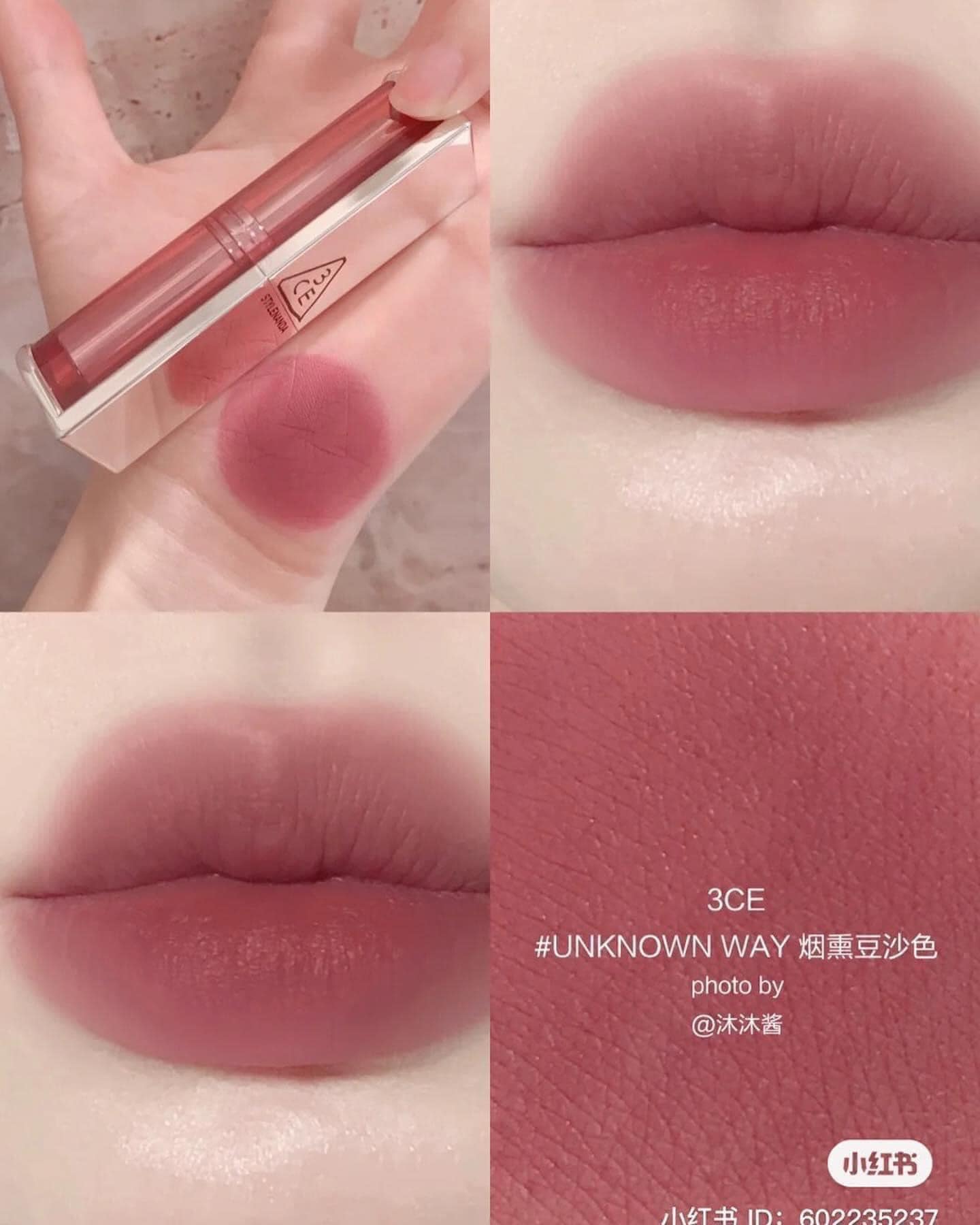 Son thỏi lì mềm mượt 3ce blur matte lipstick