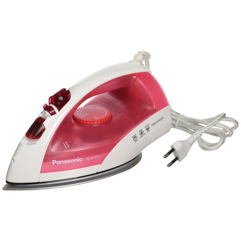 [FREESHIP MAX] [HCM]Bàn ủi hơi nước Panasonic NIE410 ( hồng)