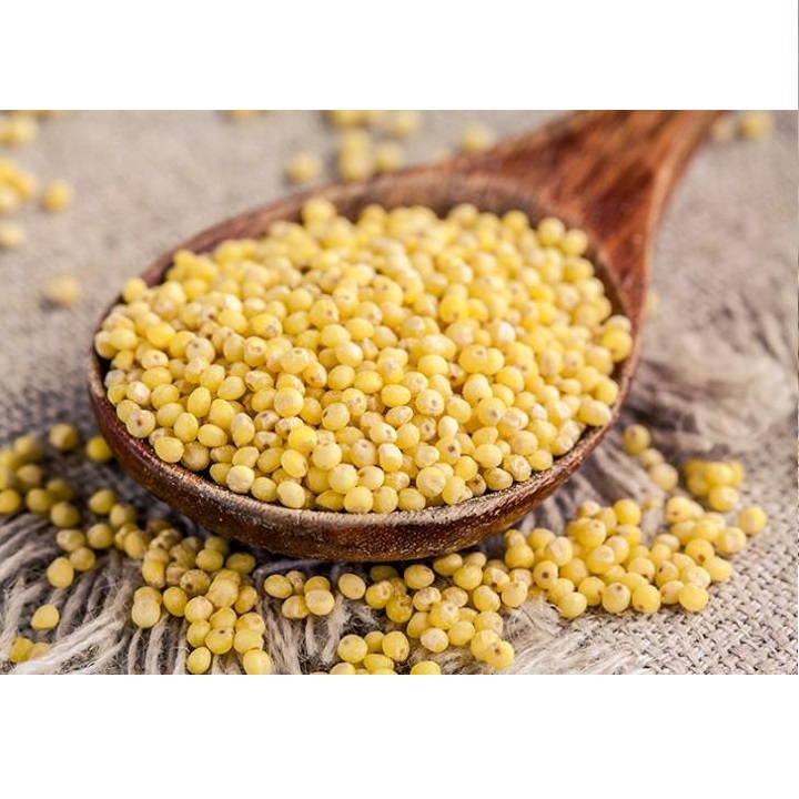 [HCM]Hạt kê vàng hữu cơ đã bóc vỏ - 500g