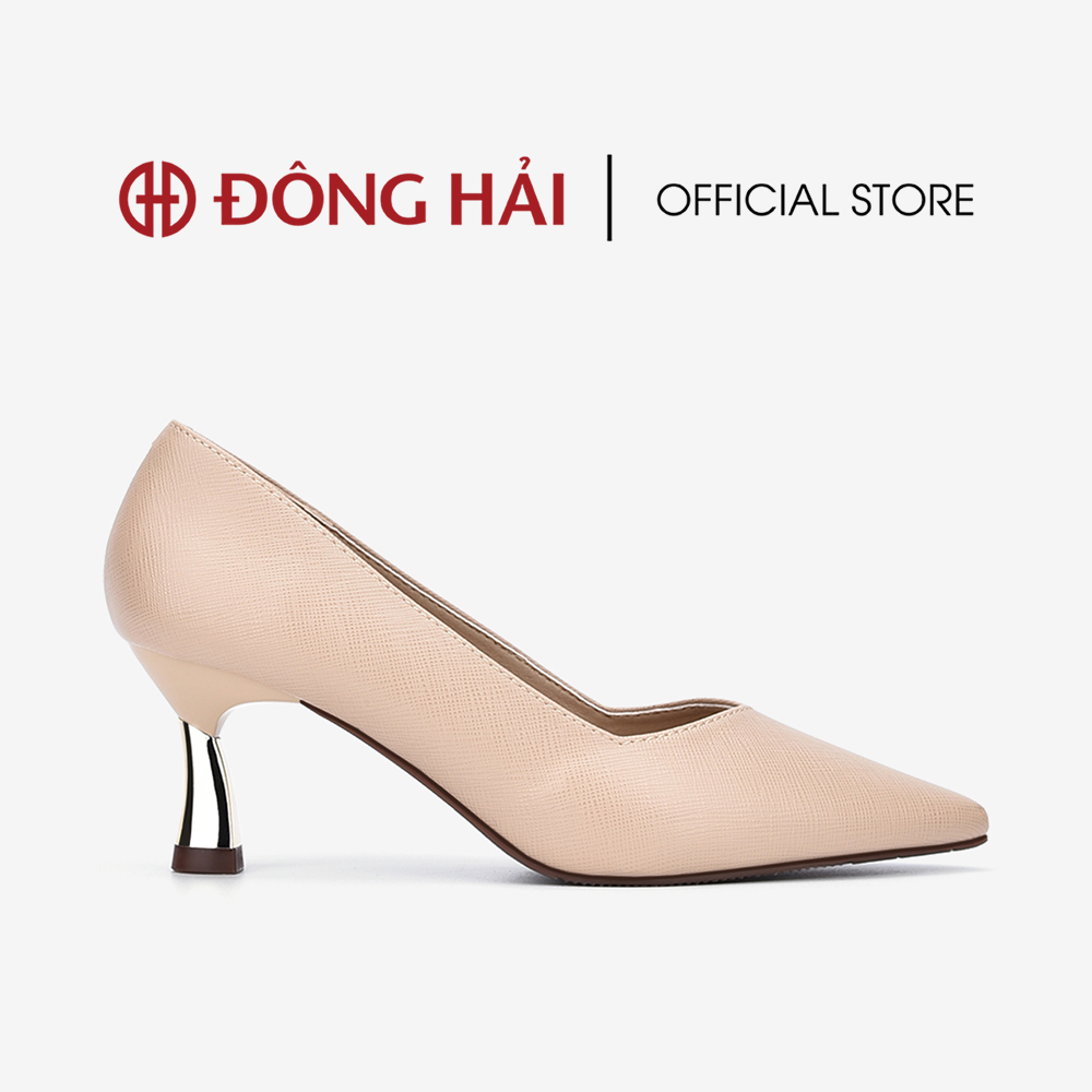 Giày cao gót nữ đông hải mũi nhọn gót da pu cao cấp - g81n3