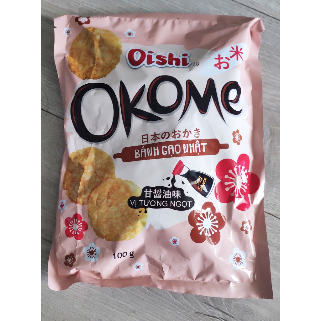 Bánh gạo Nhật OKOME Oishi 100gr