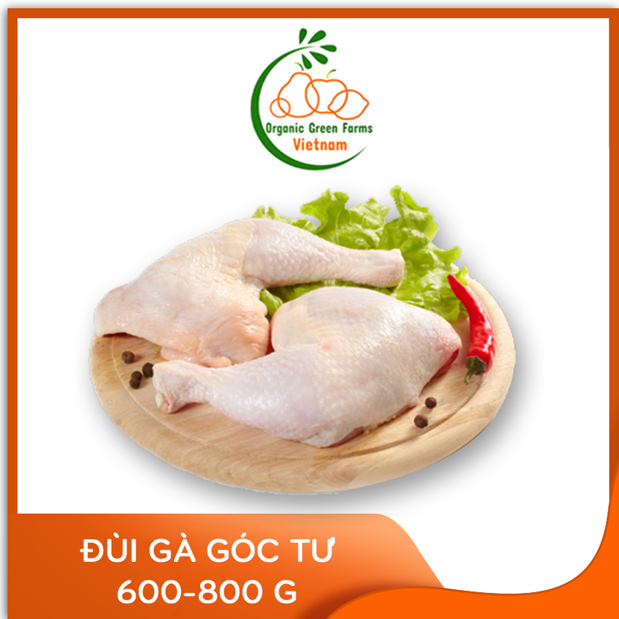 [OGF] -Đùi gà góc tư (600-800 Gr/Cái/Bao) - [Giao nhanh 4h HCM]