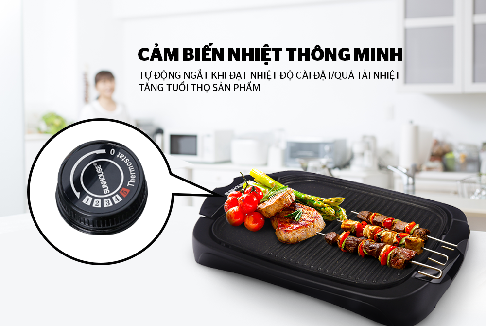 Bếp nướng điện SUNHOUSE SHD4602