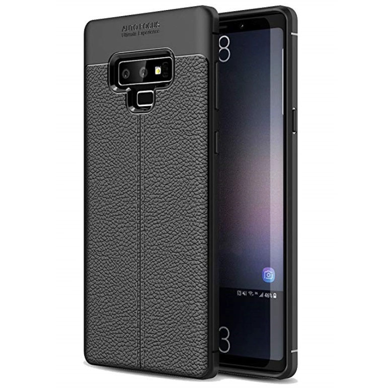 Ốp lưng silicon vân da cho samsung galaxy note 9, ốp lưng auto focus samsung. phụ kiện xt