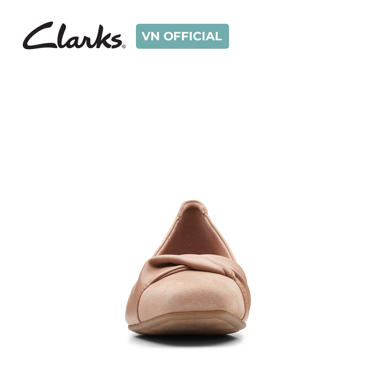 Giày Búp Bê Da Nữ Clarks - Tilmont Dalia