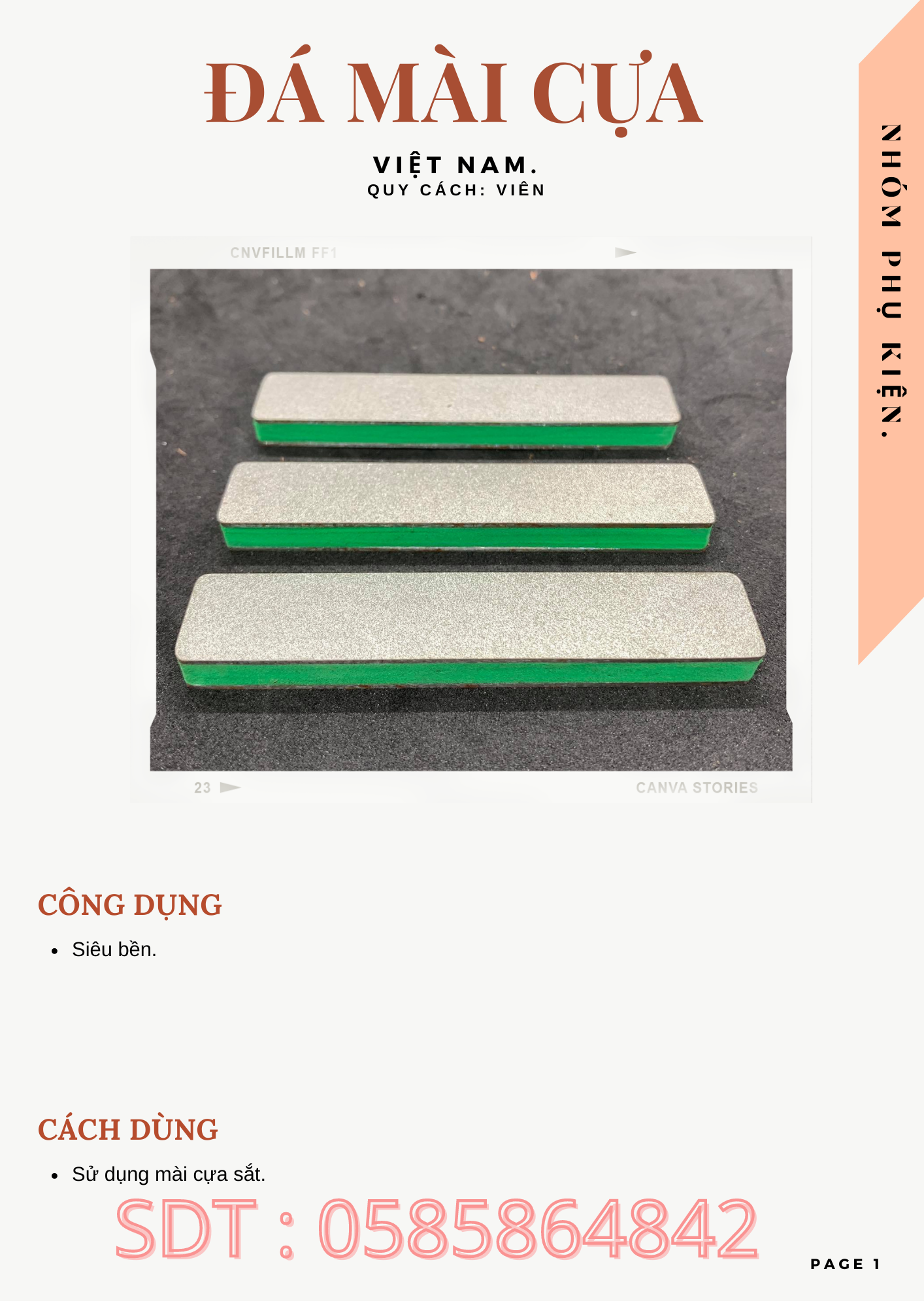 ĐÁ MÀI CỰA 2 MẶT