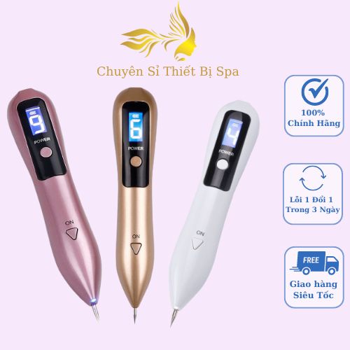 Máy đốt nốt ruồi | sale máy đốt nốt ruồi mụn thịt tàn nhang 9 cấp độ