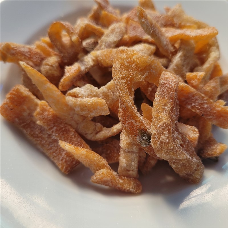 500gr mứt trần bì mứt vỏ quýt say cam thảo