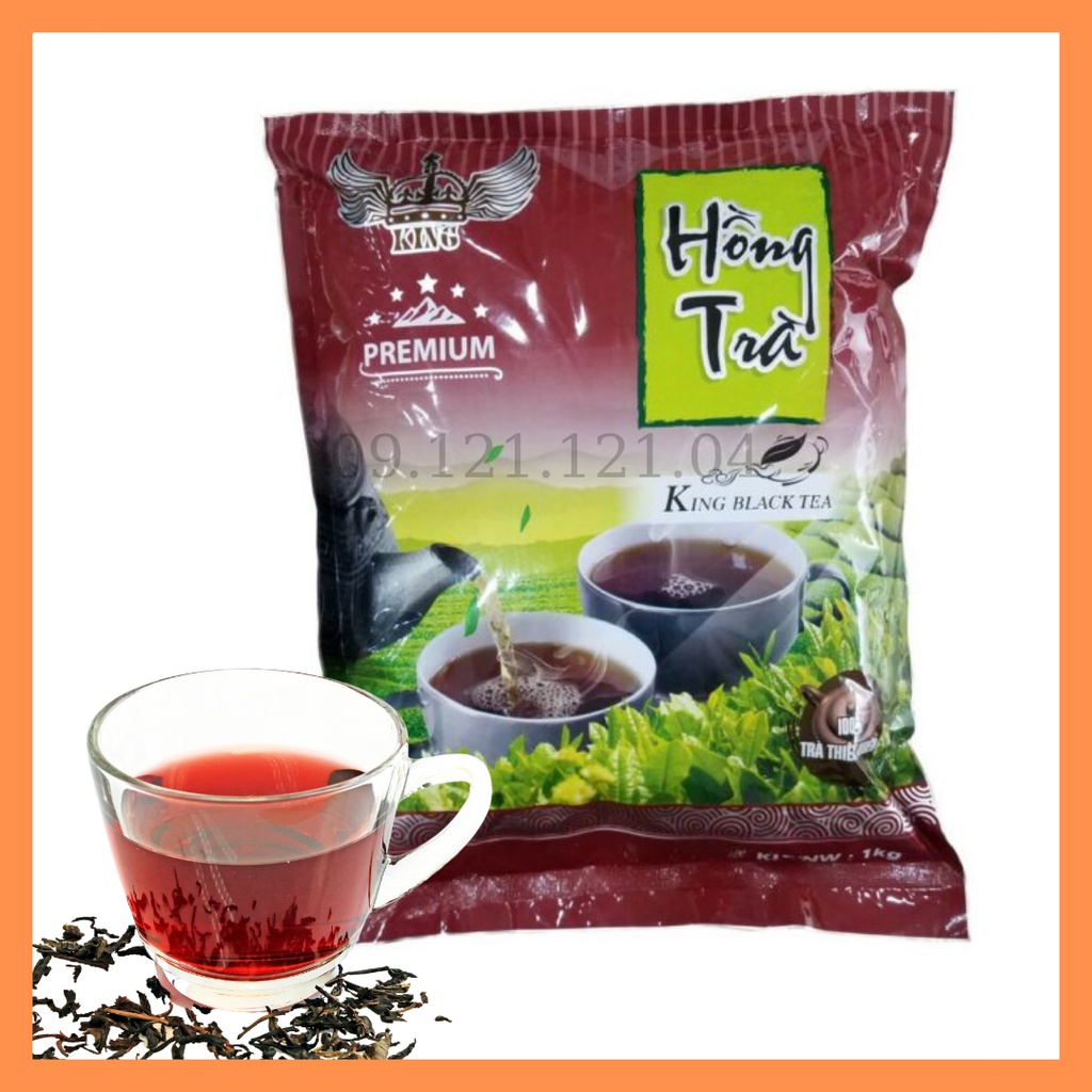 Hồng trà-hồng trà pha trà sữa-hồng trà king black teanguyên liệu làm trà sữa