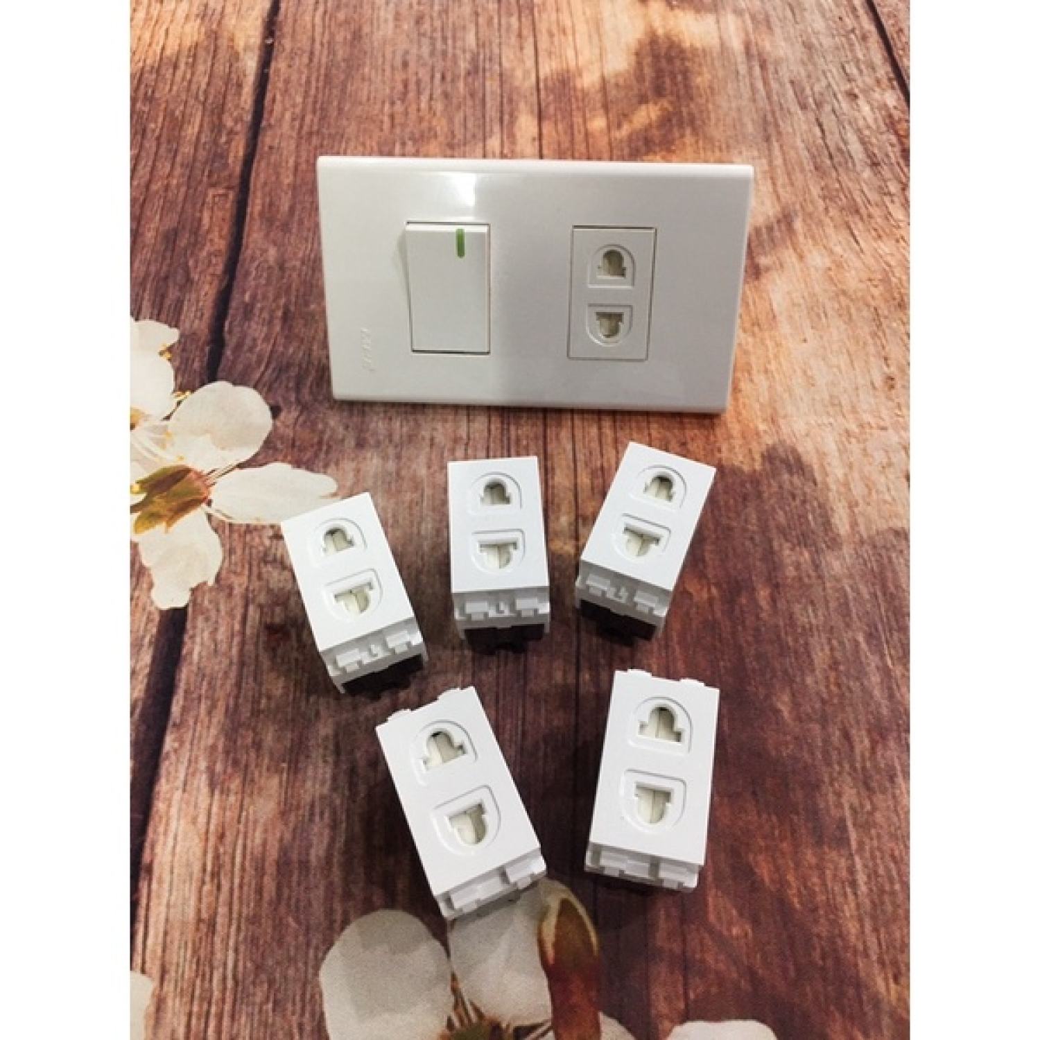 Ổ cắm 2 chấu hàng MPE