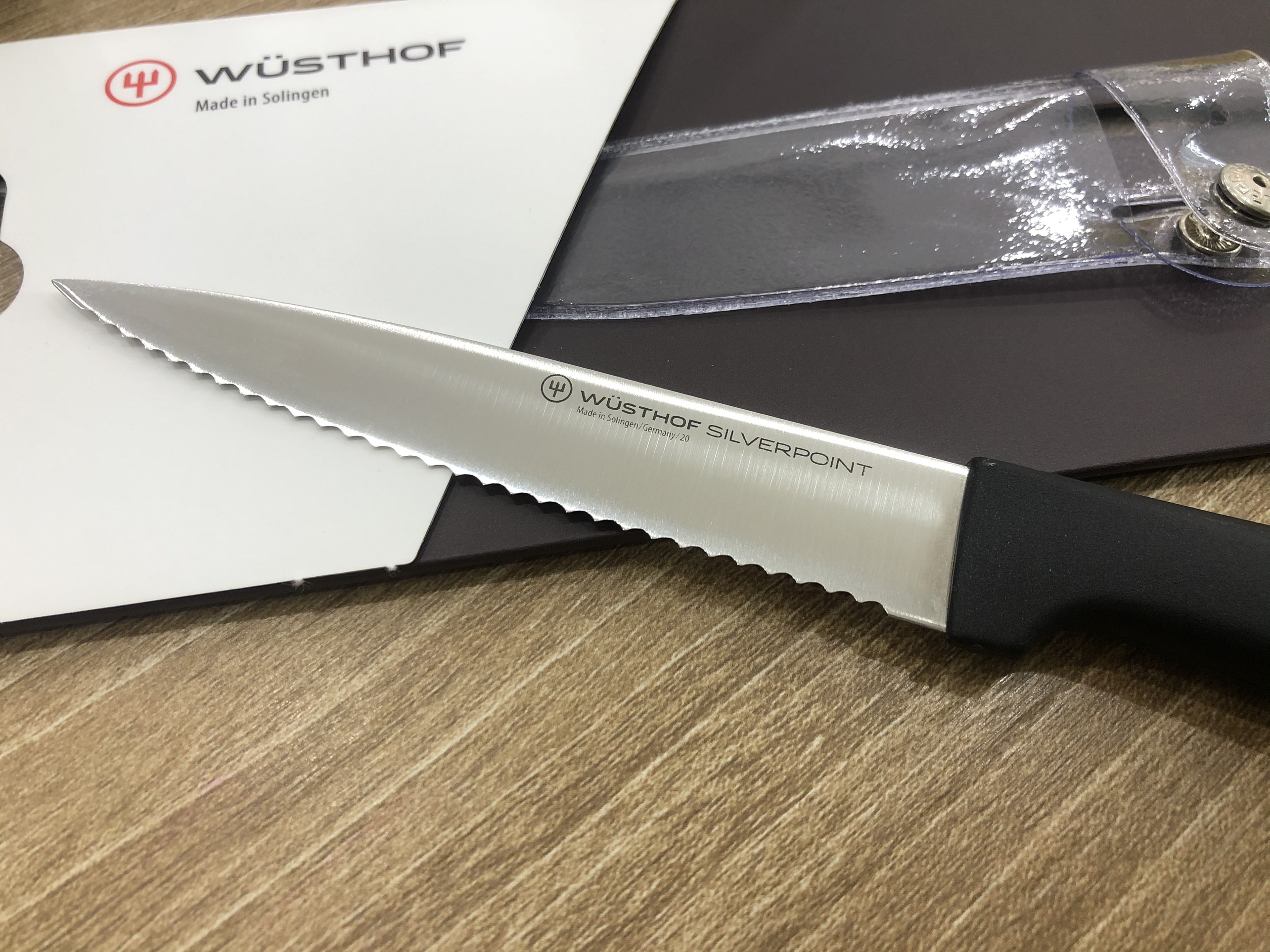 Dao răng cưa Wusthof Silverpoint 10cm - Xuất xứ Đức (Wusthof paring knife)