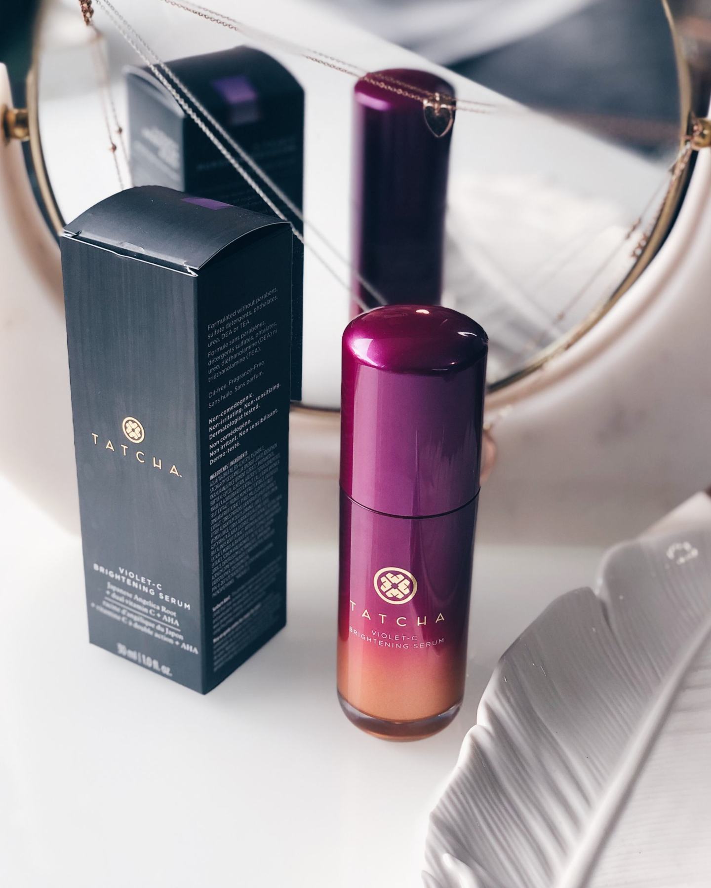 Serum sáng da TATCHA Violet-C Brightening Serum 30ml