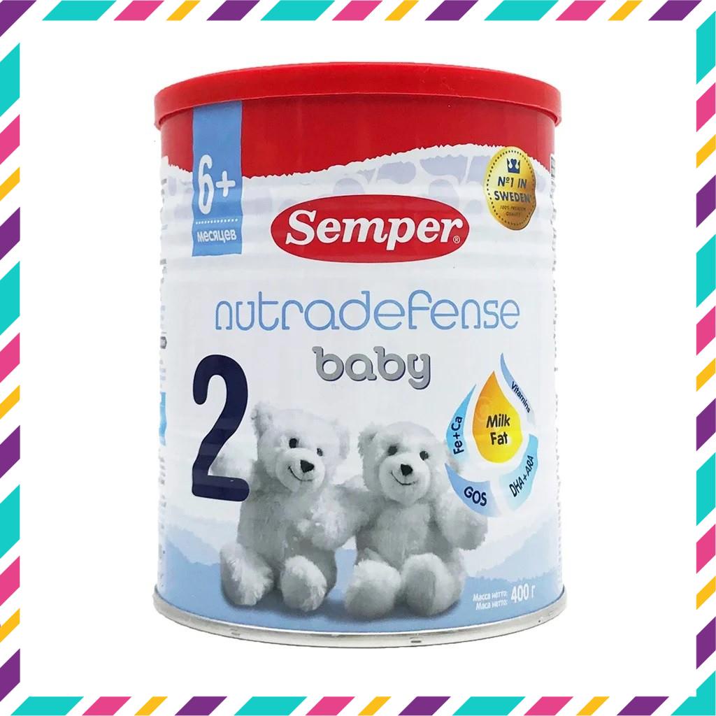 [Chính Hãng] Sữa SEMPER NGA 400gr đủ số 1 số 2 nội địa date mới