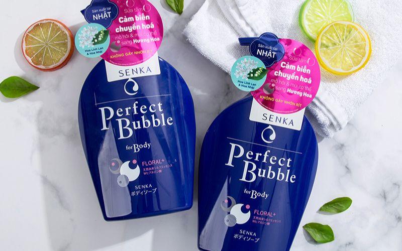 Sữa Tắm Dưỡng Ẩm Senka Perfect Bubble 500ml