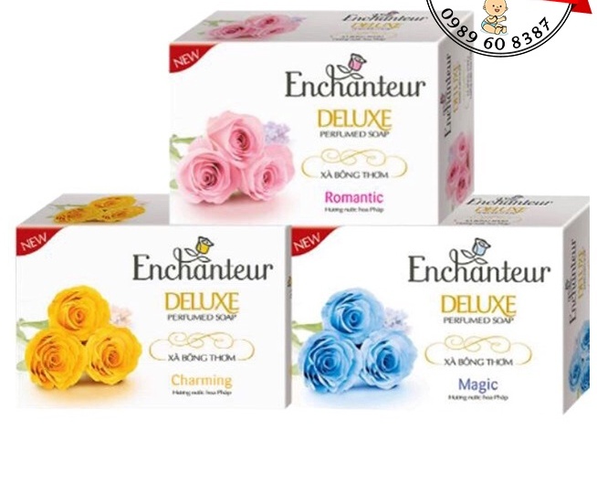 Xà bông cục Enchanteur 90gr tặng 33% - Xà bông thơm