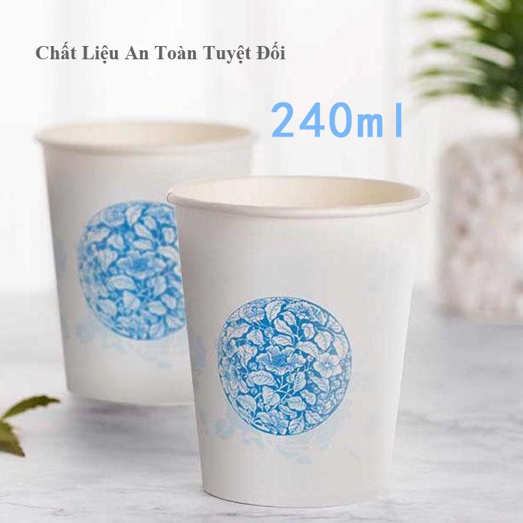 Khay 2 ngăn đựng ly giấy tự động