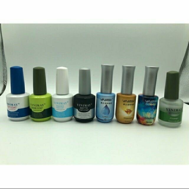 Sơn Gel Vinimay  Base, Top bóng, Cứng móng, Top lì ,Kiềm dầu