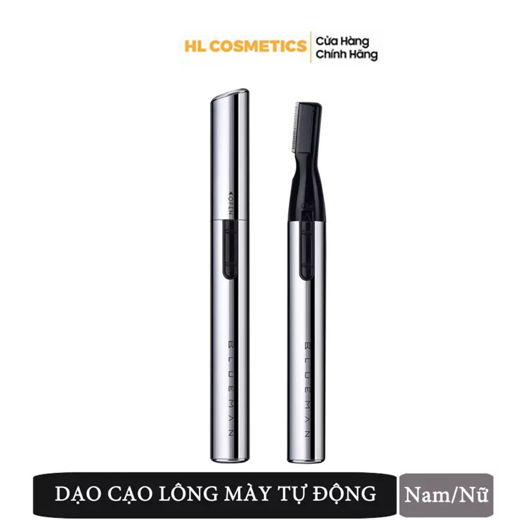 Dao Cạo Chân Mày Tự Động BLUEMAN Chính Hãng Nhỏ Gọn Tinh Tế Cho Nam & Nữ PIN 4A AL15020540
