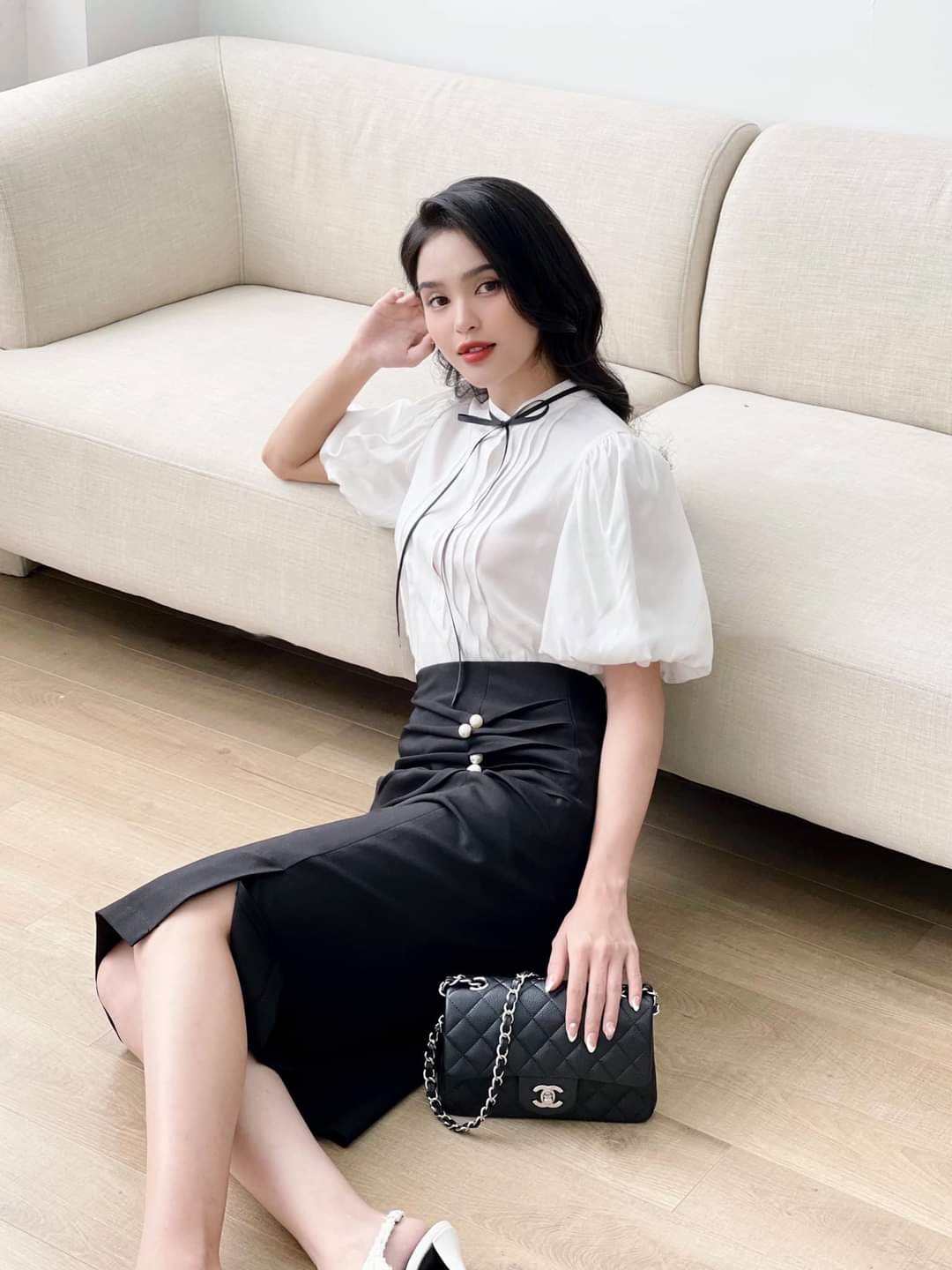 [TẾT-SÉT ĐI CHƠI TẾT-ĐẦM MẶC TẾT]Chân váy cách điệu lưng nana màu mới ❣️𝑭𝒓𝒆𝒆𝒔𝒉𝒊𝒑❣️[Giá gốc tận xưởng]