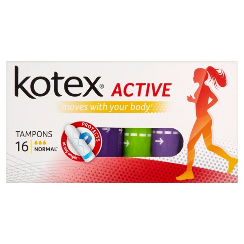 TAMPONS Kotex Ultrasoft Active - Nhập Khẩu