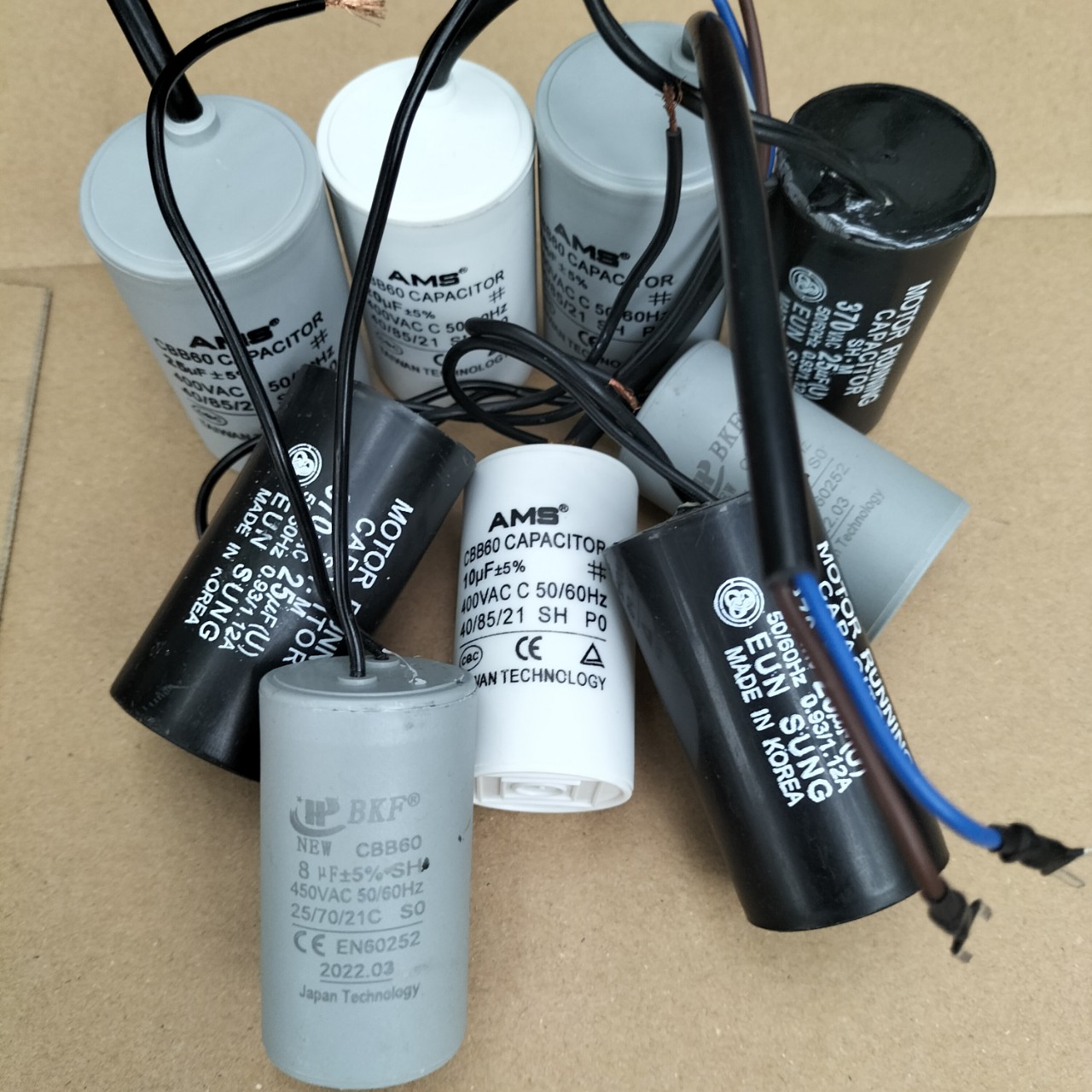 Tụ điện máy bơm nước, động cơ điện xoay chiều