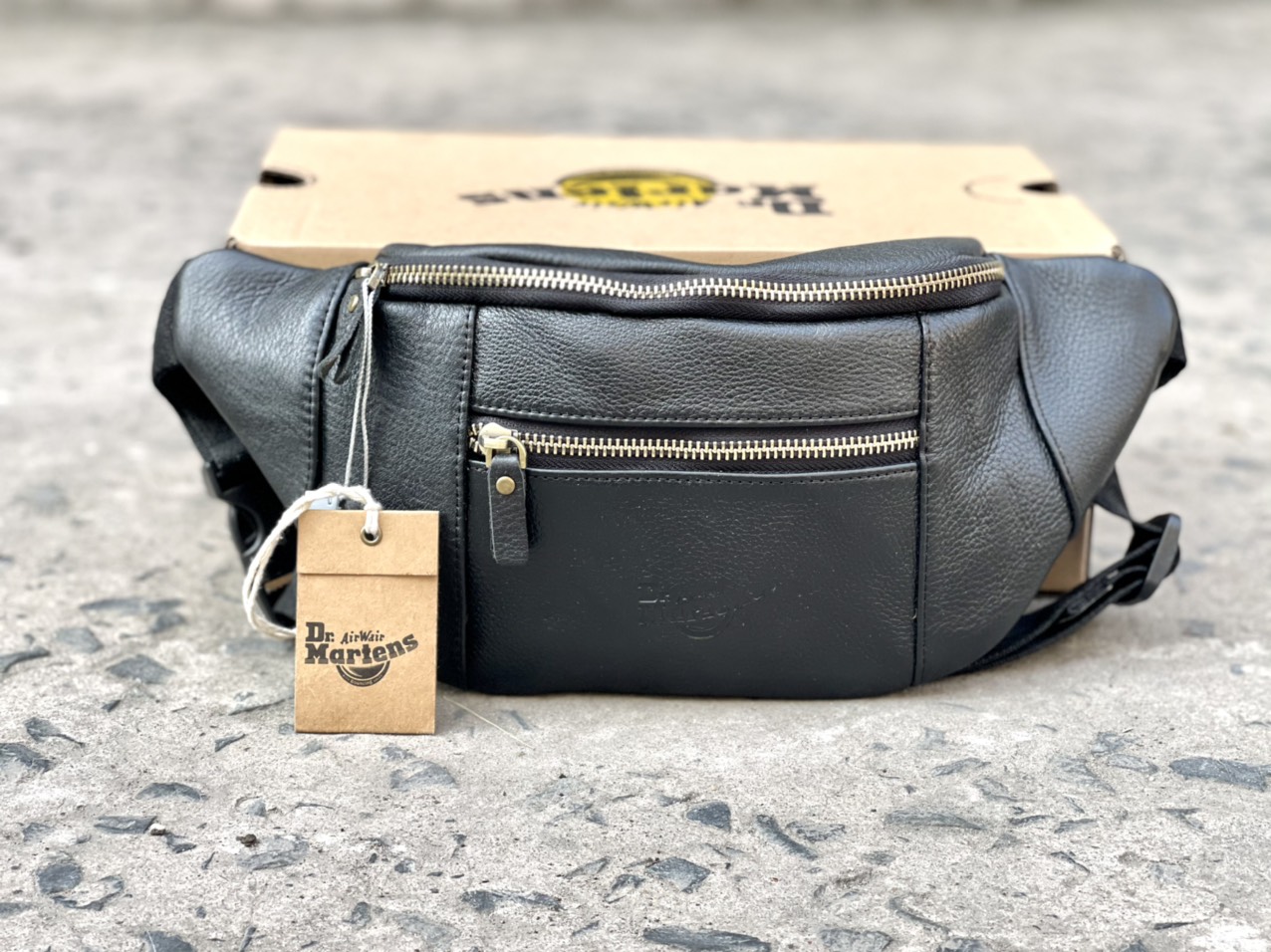 Túi đeo chéo Dr.martens [sale off 50%] da bò thật 100%