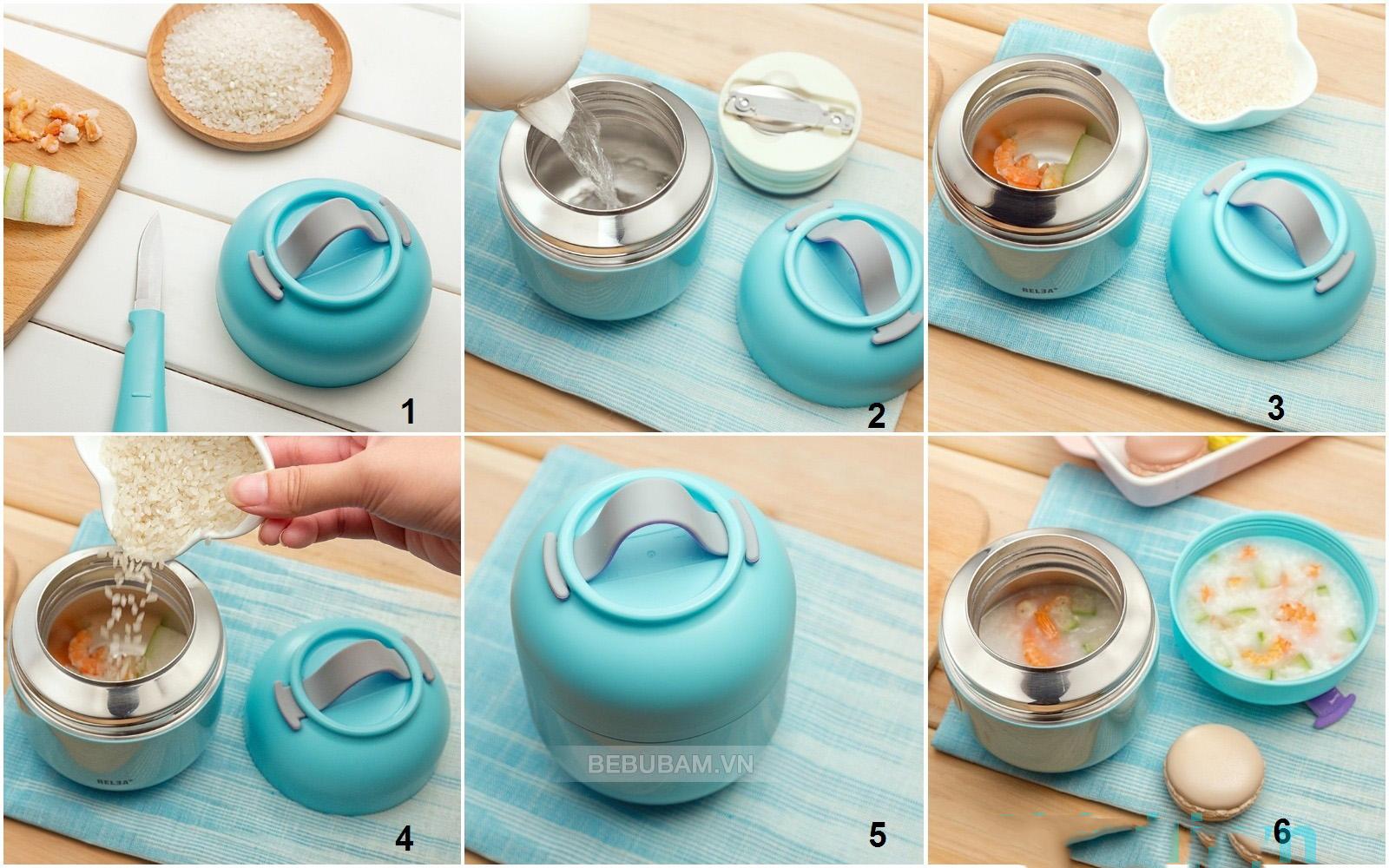 Bình ủ cháo Relea không cần điện
